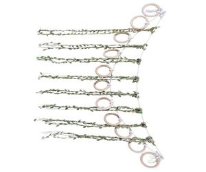 our fave Anillos de escalada hechos a mano para mascotas pequeñas, promoviendo la exploración y la salud dental, juguete de escalada de animales pequeños