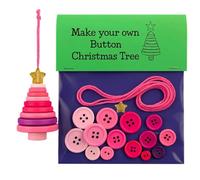 our fave Botones temáticos para árbol de Navidad, prácticos y portátiles, accesorios de decoración navideña, suministros para fiestas, árbol de Papá Noel