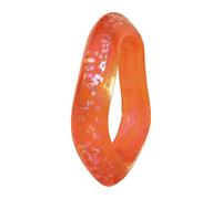 our fave Brazalete de resina con diseño irregular y diseño irregular con patrón de estrella brillante, elegante pulsera de resina colorida para mujer, talla única, como se describe