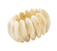 our fave Brazalete elástico inspirado en diseño artístico de perfil acrílico flexible para estratificar el estilo vintage elástico, One Size, como se describe