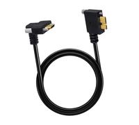 our fave Cable de conexión de control industrial, micro 3.0 macho izquierdo | Tipo C a USB Gen 1 B, hardware de panel de tornillo, estructura de doble blindaje