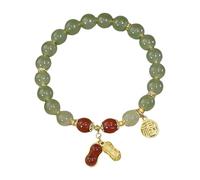 our fave Chinese Styles - Pulsera de cuentas de tamaño ajustable para el día de la madre, pulsera moderna de cuentas con diseños tradicionales elegantes para mujer, One Size, como se describe