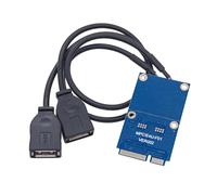 our fave Convertidores USB pequeños WiFi A+E a doble cable USB 2.0, amplia compatibilidad para accesorios de computadora PCIe a adaptador