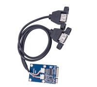 our fave Convertidores USB pequeños WiFi A+E a doble cable USB 2.0, amplia compatibilidad para accesorios de computadora PCIe a adaptador