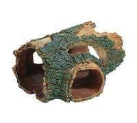 our fave Cueva texturizada de PVC para árbol de hábitat con plataforma de actividades para reptiles que descansan y se esconden, paisaje submarino, juguete de escalada para mascotas