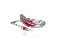 our fave Elegante brazalete de aleación inspirado en Plume con pulsera de metal para ocasiones formales informales, dije de plumas de moda
