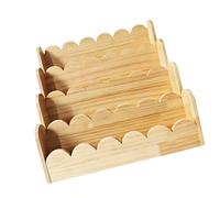 our fave Estantería de madera resistente orientada hacia adelante para niños, tamaño pequeño, funciona bien para manos pequeñas y estantería de borde redondeado de acceso simple