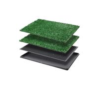 our fave Good - Almohadilla para orinal de césped artificial lavable de 3 capas para cachorros, ayuda a prueba de fugas para interiores y mascotas