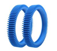 our fave Juego de 2 neumáticos delanteros azules para equipos de limpieza de piscinas, se adapta a varios modelos, incluyendo tipos populares y eficientes, piezas automáticas de piscina