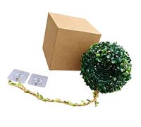 our fave Life Like - Bola de césped sintético para refugio, cueva para árboles, bosques tropicales, decoración de terrarios, hábitats, bola de césped artificial para reptiles, terrarios