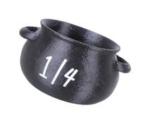 our fave Magical - Juego de 4 tazas medidoras de caldero de brujas para hornear dulces, suministros de fiesta y decoraciones de brujería, juego mágico de cocina de Halloween