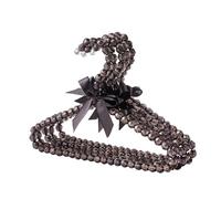 our fave Perchas de ropa para mascotas, plastómero de metal, cuentas en forma de rombo para perros, cachorros, gatos, gatitos, 5 piezas, 25 x 18 cm, metal, plástico, sin piedras preciosas, 25x18cm