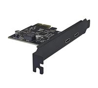 our fave Puerto USB 3.2 tipo C PCIe tarjeta compatible con velocidad de transferencia de 5 Gbps, ampliación de la conexión de computadora tipo C PCIe tarjeta adicional