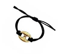 our fave Pulsera minimalista de nariz de animal, tejida a mano, ligera, de aleación fuerte, informal, uso diario, One Size, como se describe