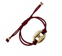 our fave Pulsera minimalista de nariz de animal, tejida a mano, ligera, de aleación fuerte, informal, uso diario, One Size, como se describe