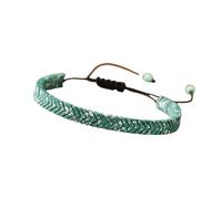 our fave Pulsera única ajustable con cuentas geométricas, regalo creativo, accesorio de moda, joyería de cuentas planas, One Size, como se describe
