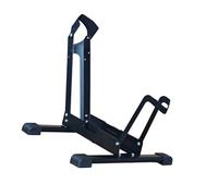 our fave Soporte de almacenamiento para bicicletas para ruedas delanteras y traseras, estacionamiento, ahorro de espacio, soporte de suelo para bicicletas de montaña