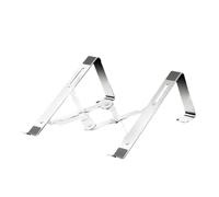 our fave Soporte plegable ajustable de aleación de aluminio para laptop, soporte portátil de aluminio para tabletas, base de escritorio, soporte de tabletas de metal