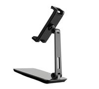 our fave Soporte plegable de aluminio para tabletas con rotación de 360 grados y abrazadera segura para oficinas en casa o estudio, soporte de escritorio para tabletas
