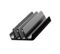 our fave Soporte vertical de aluminio que ahorra espacio para portátiles y tabletas, ancho ajustable, diseño antideslizante, compatibilidad con refrigeración, soporte para laptop