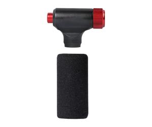 our fave Ventilador de neumático de bicicleta portátil de aluminio fino, inflado rápido, seguridad en frío, doble puerta para ciclismo de carretera de crisis, ventilador de ciclo de dióxido de carbono