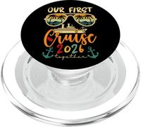 Our First Cruise 2026 Together Matching Couple Cruising Trip PopSockets PopGrip para MagSafe