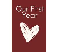 Our First Year: A Couples Journal to Record Memories, Milestones, and Moments Together: Gift for Newlyweds, Boyfriends, Girlfriends, and Anniversary's
