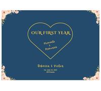 Our First Year Memories Journal: A Prompted Keepsake for Newlyweds to Capture Playful, Meaningful & Reflective Moments Together