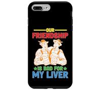 Our Friendship Is Bad For My Liver Influencia de la Bebida Carcasa para iPhone 7 Plus/8 Plus