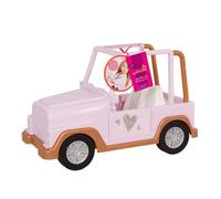 Our Generation - 18-Inch Doll Vehicle - Off-Road Truck - Rolling Wheels - Pretend Play - Toys For Kids Ages 3 & Up - My Way & Highways 4x4