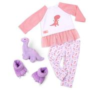 Our Generation BD30474Z - Ropa Deluxe - Pijama Dinosaurio