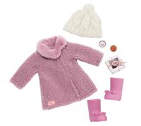 Our Generation BD30490Z - Ropa Deluxe - Abrigo Rosa