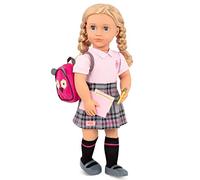 Our Generation BD31285C1Z - Muñeca deluxe 46 cm - Hally