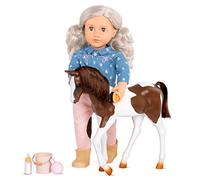 Our Generation BD31295C1Z - Muñeca 46 cm y Potro - Yanira