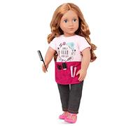 Our Generation BD31335C1Z- Muñeca Peluquera 46 cm - Sabrina