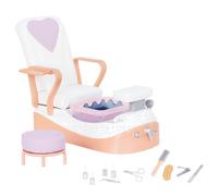 Our Generation BD35194Z SPA Day Tumbona - Accesorios para muñecas de 46 cm, casa de Juegos, Juego de relajación, Juguete para niños a Partir de 3 años - 45424 HCM Kinzel