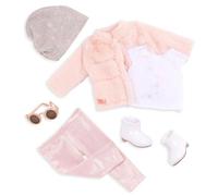 Our Generation - Elegante y Peludo - Abrigo de Piel sintética Rosa - Accesorios de Moda - Ropa para muñecas de 46 cm - Jugar a Simular - Juguete para niños a Partir de 3 años