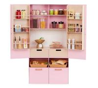 Our Generation Juego de Muebles de Cocina para el hogar, artículos de Comida pretendida, Accesorios para muñecas de 18 Pulgadas, Juego imaginativo, Juguetes para niños Edades 3 & up, Pretty Pantry