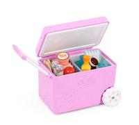 Our Generation - Nevera de Camping OG - Accesorios para muñecas de 46 cm - Nevera con Ruedas - Juguete para Simular Comida - Juego imaginativo - Niños de 3 años en adelante