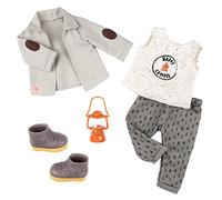 Our Generation- OG Traje de Camping de Lujo para niño con Linterna, sólido, Multicolor (Branford Ltd. 70.30478Z)