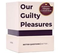 Our Guilty Pleasures Juegos de parejas para adultos, las mejores tarjetas de conversación picantes, perfectas para una cita nocturna, 120 cartas, 3 niveles emocionantes