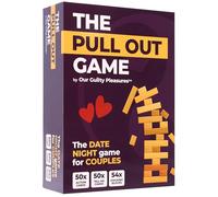 Our Guilty Pleasures The Pull Out Game - Juego coqueto de noche para parejas, torre de bloques romántica con 100 cartas, 50 acciones y 50 Dime - Perfecto para cualquier relación o regalo del día de