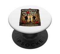 Our Heroes Remembrance is The Promise We Keep Inspire Cita PopSockets PopGrip Adhesivo