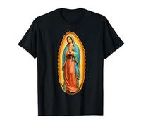 Our Holy Lady Mary of Guadalupe Blessed Virgin Jesus God Camiseta