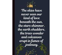 Our Kind of Love: Romantic Lined Journal with Poetic Cover: Inspirational Notebook for Couples Writing Reflection Daily Notes and Meaningful Gifting | Coffee & Pen