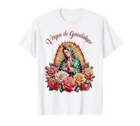 Our Lady of Guadalupe Catholic Religious Virgin Saint Mary Camiseta