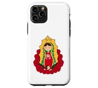 Our Lady of Guadalupe Chibi Style Tee Mexican Devotion Carcasa para iPhone 11 Pro