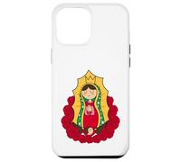 Our Lady of Guadalupe Chibi Style Tee Mexican Devotion Carcasa para iPhone 12 Pro Max