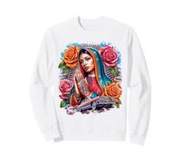 Our Lady of Guadalupe Lowrider Mexican Pride Mexico Chicano Sudadera