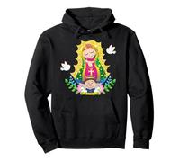 Our Lady of Guadalupe Saint Virgin Mary | Virgencita Cuidame Sudadera con Capucha